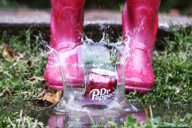 Dr Pepper Puddle